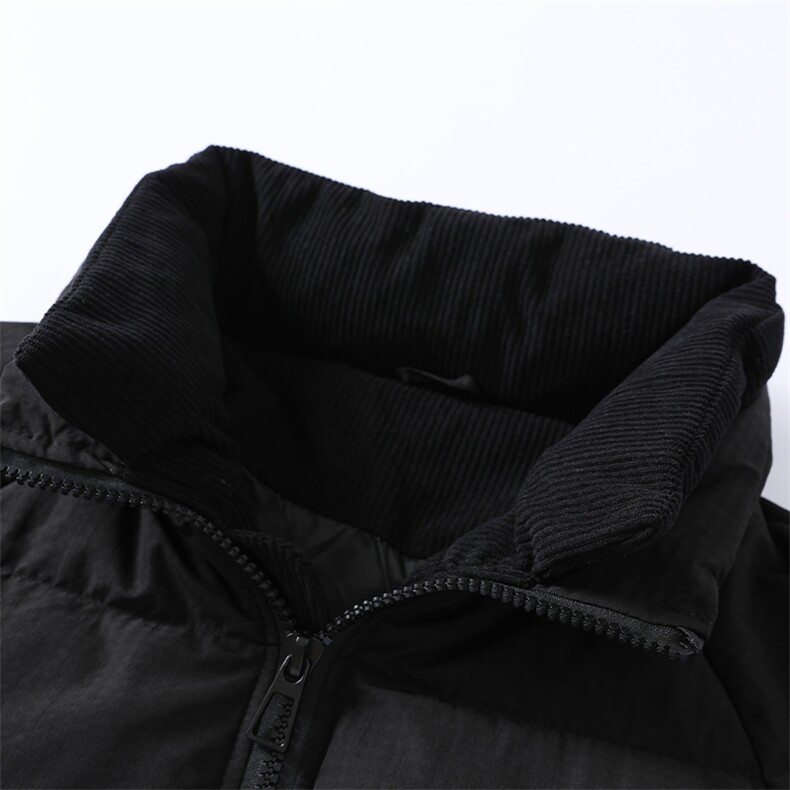 新标白鸭绒简约休闲立领外套纯色加厚羽绒服ESY0221-P205,男装羽绒服,电商B306