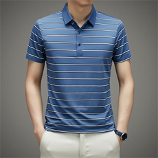 夏季polo衫男士时尚上衣翻领百搭商务宽松潮流T恤SQ68366-P60，男装Polo衫，星座1105-3