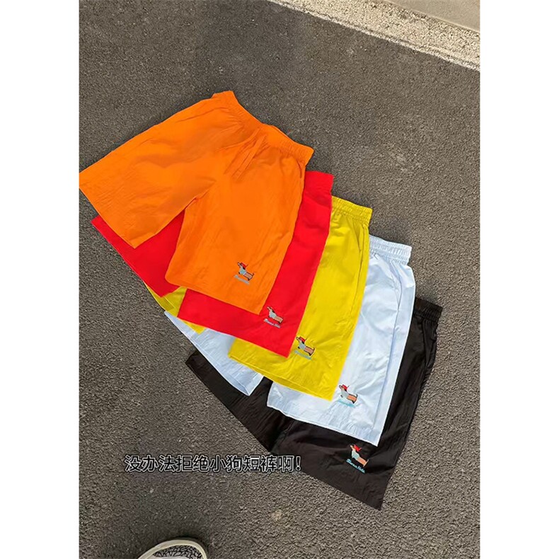 抖音得物尼龙高品质休闲短裤高街美式五分裤25XD23083特批40,男装牛仔裤,电商A042