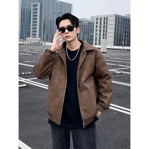 冬季加厚棉衣男加棉皮衣男式外套棉服棉袄潮A266-MYPY010-P90特批图片