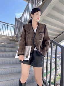 小香风外套图片