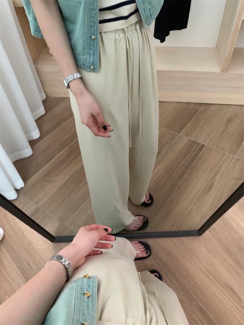 夏季新款阔腿裤～，其它，三文鱼