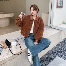 冬季新款圈圈毛外套2607--P195---K279，女装短外套，2C253