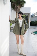 秋季新品百搭经典风衣外套，女装风衣，得瑟空间