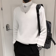 2026年针织毛衣青年男士春秋季新款V领坎肩纯色休闲马甲帅S590，男装针织衫/毛衣，星座1116A-2（原606A-1）