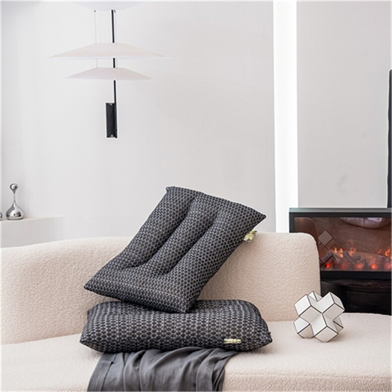 新款黑色石墨烯枕芯枕头枕芯黑色（45*70cm）100个起卖，枕套/枕芯，一起卖家纺