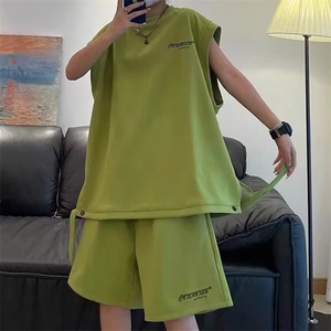 网图现货 美式宽松菠萝格休闲运动套装TZ101/P45图片