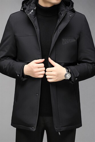 2021男士新款羽绒服连帽可脱卸白鸭绒羽绒服休闲外套GR6911-P220图片