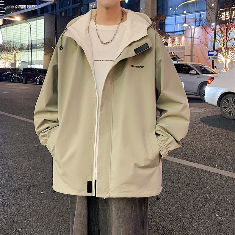秋季户外夹克男双面穿冲锋衣外套DSA157B-JK7902-P70,男装夹克,电商A157B