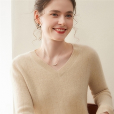 山羊绒帽衫女加厚拉链开衫带兜毛衣2025新款针织羊毛休闲卫衣外套，女装羊绒衫，暖凌绒
