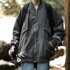 夹克外套男女高街春季新款复古宽松百搭设计潮牌棒球服LS95-P68，男装夹克，星座1109-3