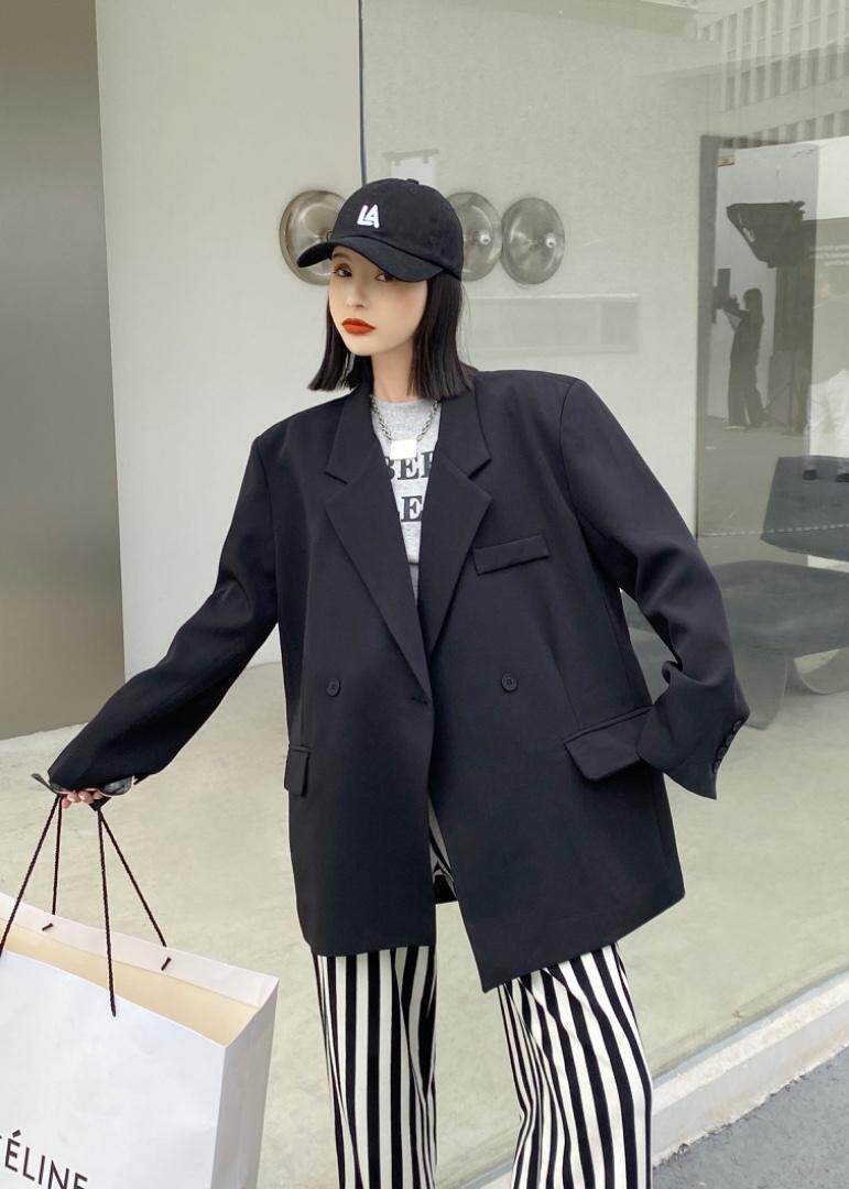 现货百搭纯色新款西装，女装西装，AT(2F)