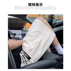 短裤男夏季薄款速干褶皱冰丝五分裤潮牌宽松休闲运动裤子D45/P42，男装牛仔裤，星座506