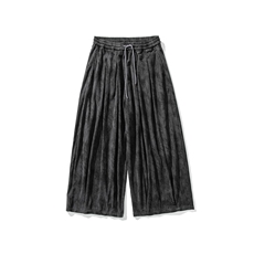秋冬新款大码日系宽松直筒阔腿裤风灯芯绒裤男女潮K315/P65，男装休闲裤，电商A221A