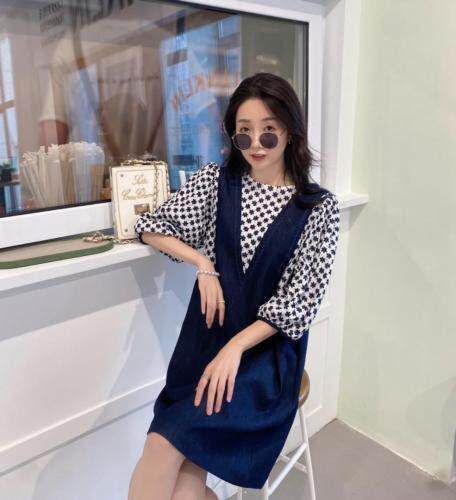 秋季新款连衣裙，女装连衣裙，E莎