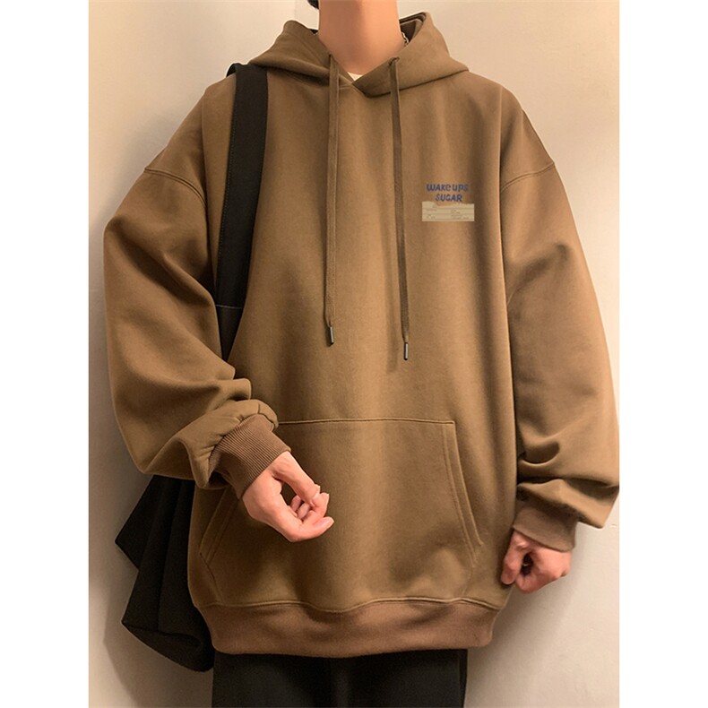 烫花大码340克重磅华棉复合休闲连帽卫衣W4275-P42【特价】，男装卫衣，电商A007