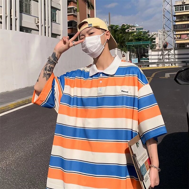 男春季polo潮流时尚休闲短袖T08P27,男装Polo衫,星座1116-2