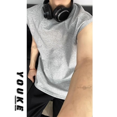 网图T510-特P15原版品质拼接抗皱无袖背心T510，男装背心/马甲，星座1811B