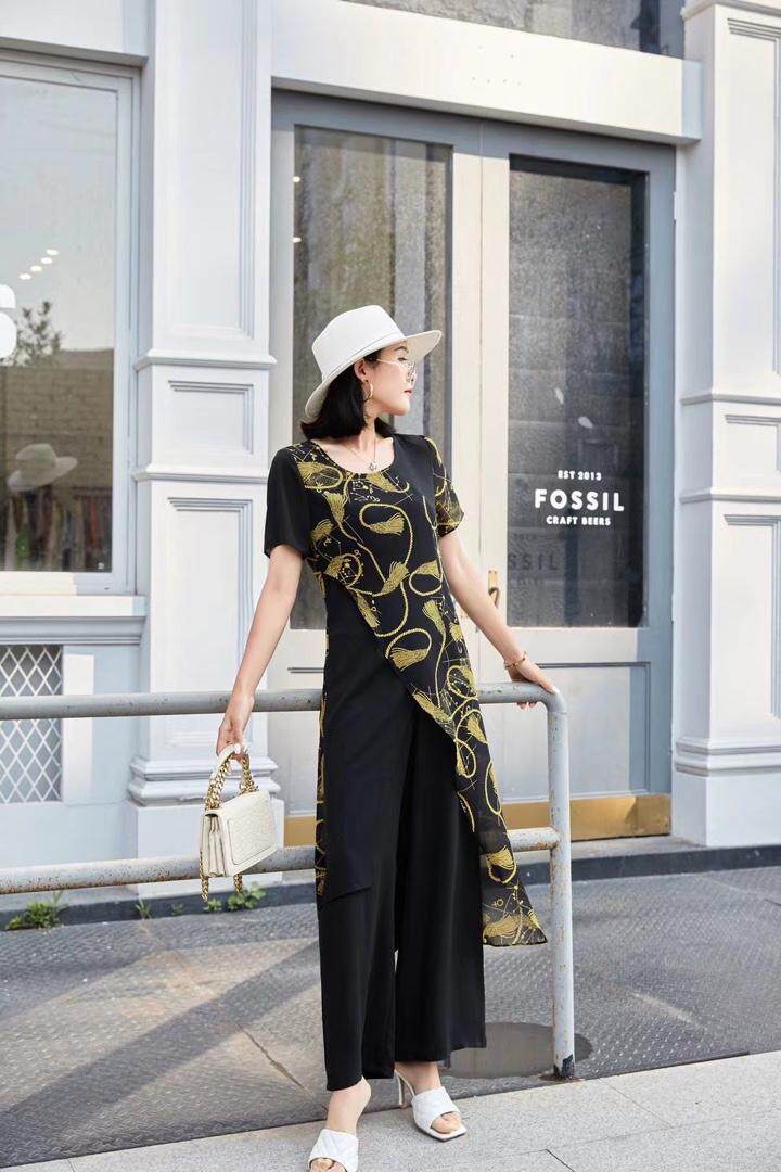 气质套装，女装职业装，蓝芝衣秀