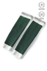 【50CM常规款】高弹不紧绷亲肤透气莫代尔一体绒加艾绒贴片护腿，周边，晨宏羊绒