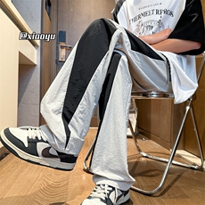 XZ616夏季薄款速干裤撞色拼接设计感长裤TY1005M-5XL特P35控68，男装休闲裤，星座512A（原616）