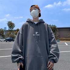 抖音得物供货可提供视频春装重磅美式宽松连帽卫衣DL2419，男装卫衣，电商A486-1