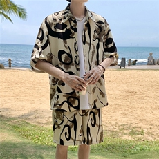 1泼墨套装TZ77808特P45衬衫DCS77809特P27DK77810特P18套装控88，男装衬衫，星座226-2
