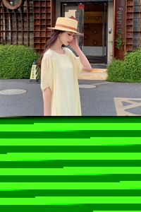 《现货新品》法式灯笼袖个性时尚连衣裙图片