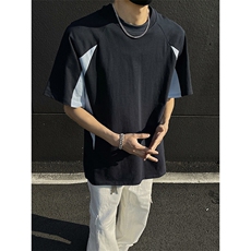 藏青拼天蓝
