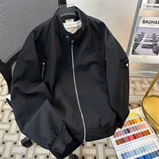 高街工装飞行员夹克男款拉链设计感运动棒球服外套上衣W6345-P64，男装夹克，星座412-3