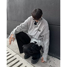 秋季新款时尚破洞开衫毛衣外套M563P52，男装针织衫/毛衣，星座1116-2