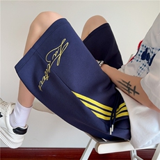 藏青黄条