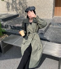 香丽迪秋装新款风衣外套，女装风衣，香丽迪1