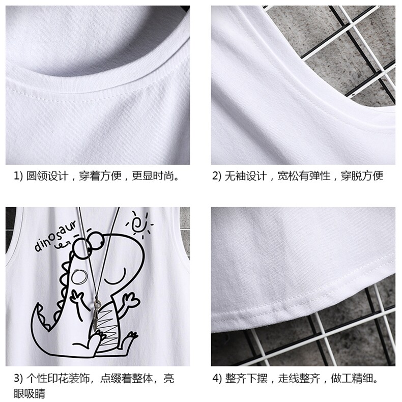 BX25172-P20港风运动汗背心男大码汗衫男无袖T恤男网格,男装T恤,电商A040A