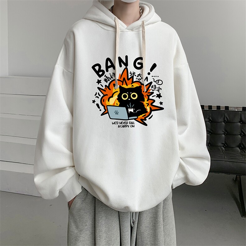8XL连帽卫衣男大码胖子帽衫大号运动服WY2405-P35图片