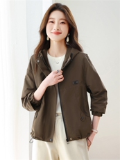 现货！现货！2026春季新款时尚宽松休闲短款外套女，女装短外套，以桐