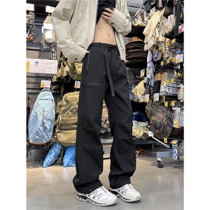 gtal硬壳冲锋裤男女秋冬加绒加厚户外登山裤美式机能防水工装裤子图片