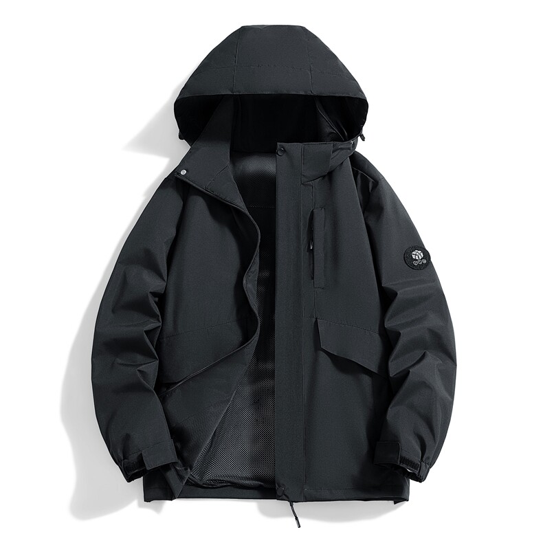 开春新款夹克冲锋外套校园飞行服夹克宽松百搭外套JK88888AP-50,男装夹克,电商A128