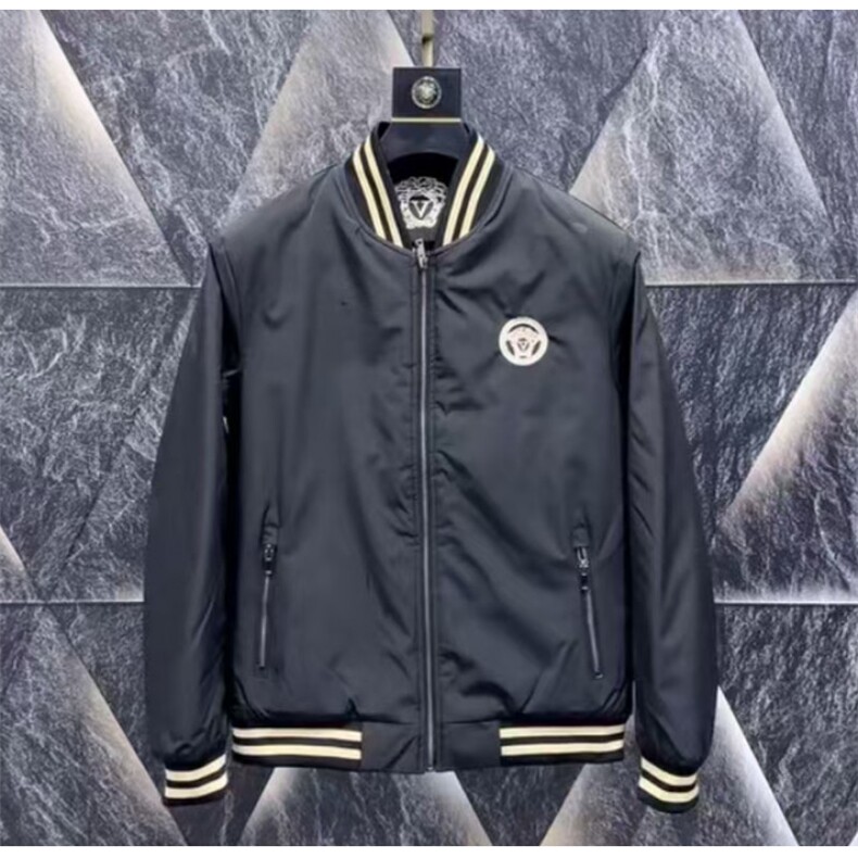 (网图)棒球领夹克外套棉服百搭高级感轻奢外套313B-JK5639-P100,男装夹克,星座313B