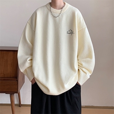 图案注册现货450克低退货广东自家工厂高品质北极绒毛衣MY241控78，男装针织衫/毛衣，电商B219A