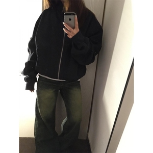 【有货】cleanfit棒球服外套高级感痞帅飞行员夹克JH8820LL-P58图片