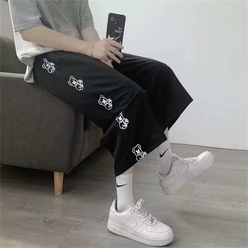 男春夏新款青少年时尚休闲裤D44P25图片