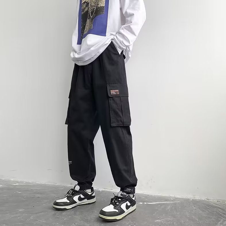 男秋季新款港风休闲裤纯棉厚款A729P46,男装休闲裤,星座1116-2