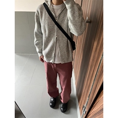 【有货】cleanfit立领拉链开衫毛衣外套男款针织衫M5653LL-特P55，男装针织衫/毛衣，星座1007（原301D）