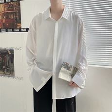 长袖衬衫男港风日系外套C21P28，男装衬衫，星座1116-2