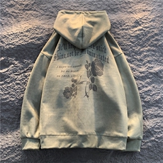 抖音高品质360麂皮绒烧花克连帽卫衣A158-WS50-P58控78，男装卫衣，电商A158