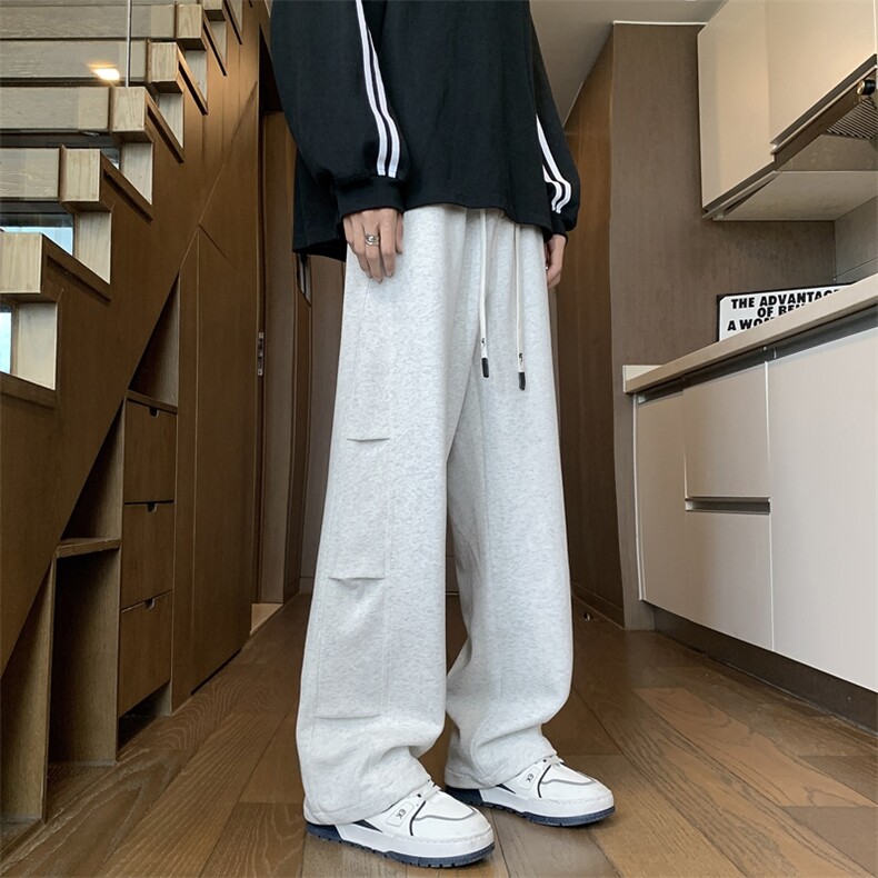 现货！男士高品质华棉宽松运动休闲裤K72-p55-控88,男装休闲裤,星座617B