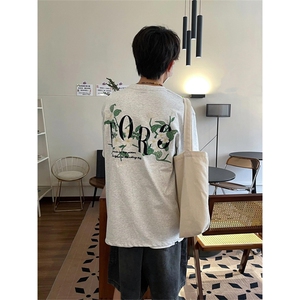网图有货 美式花卉刺绣短袖T恤男女休闲宽松情侣纯棉上衣A671-P35图片