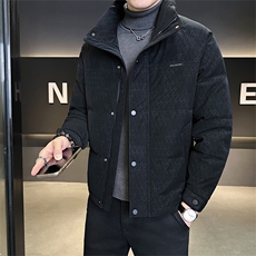 标50绒男士立领皮羽绒服潮牌保暖外套5851-P225(控券后298)，男装羽绒服，电商B338