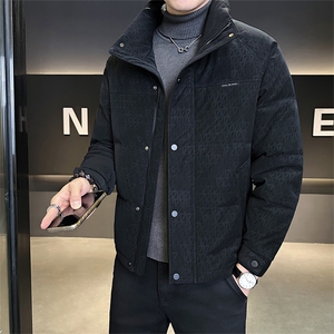 标50绒 男士立领皮羽绒服潮牌保暖外套 5851-P225(控券后298)图片